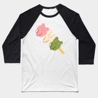 Hamster Dango Emoji Baseball T-Shirt